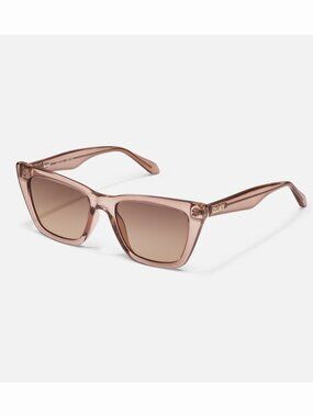 QUAY CALL THE SHOTS Women's NO-NS-2560 DOE Frame/Dark Fawn Lenses Sunglasses